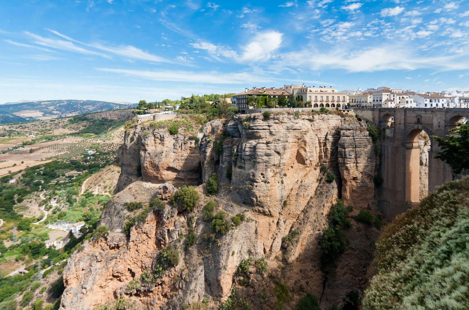 The dramatic cliffs of Ronda, Andalucía